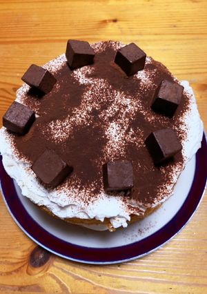 簡単チョコケーキ　バレンタイン-レシピのメイン写真