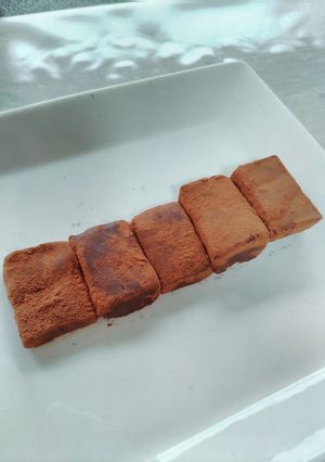 お酒好きさんのための生チョコレート-レシピのメイン写真