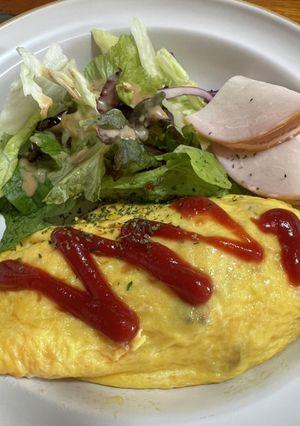 チキンライスのオムライス-レシピのメイン写真