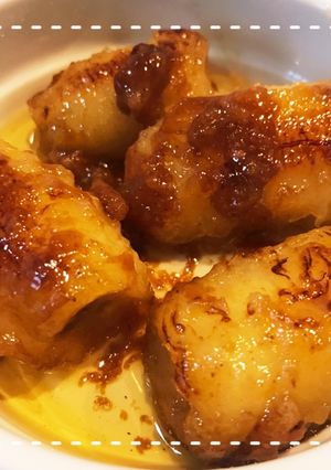 大量消費！フライパンで簡単！焼きバナナ-レシピのメイン写真