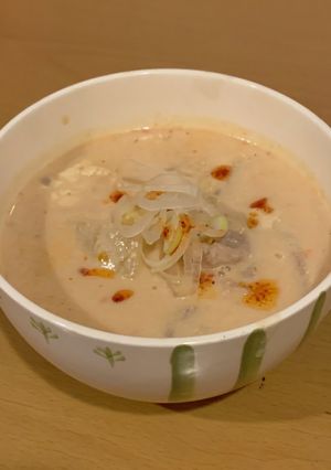 とろとろ豆乳豆腐チゲ♪-レシピのメイン写真
