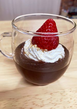 爽やかで美味しい♪ 黒糖ティーゼリー　-レシピのメイン写真