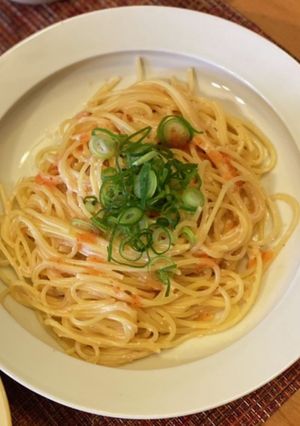 自家製ソースの明太パスタ♪-レシピのメイン写真