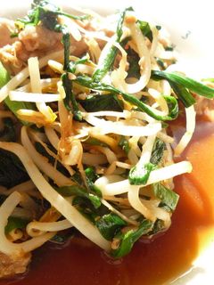 ご飯がすすむ★豚にらもやし炒め-レシピのメイン写真