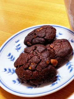 米粉とナッツのクッキー-レシピのメイン写真