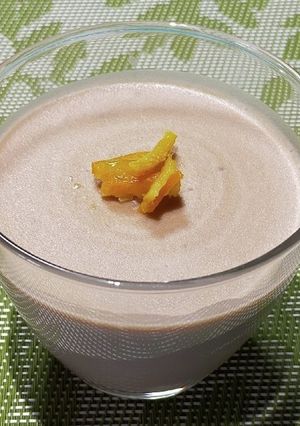 カゼイン使用！ダイエットチョコババロア-レシピのメイン写真
