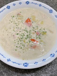 野菜たっぷり豆乳スープ-レシピのメイン写真