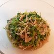豆苗とエノキのおひたし♪