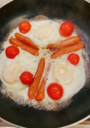 ホットプチトマト入ぱっかーんウインナー♡-レシピのメイン写真