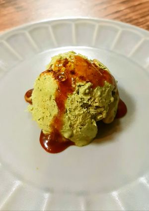 子どもと作る♪濃厚抹茶アイスクリーム-レシピのメイン写真