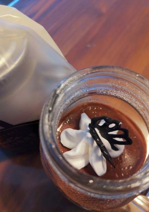 濃厚簡単　生クリームなしチョコプリン-レシピのメイン写真