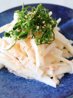 簡単♫大根とツナの青じそマヨサラダ-レシピのメイン写真