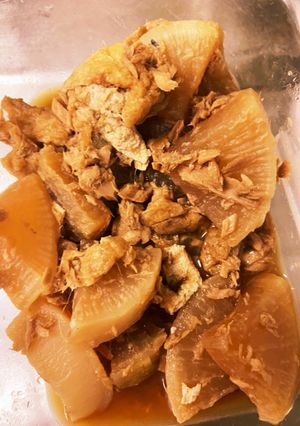 大根と油揚げのシーチキン煮-レシピのメイン写真