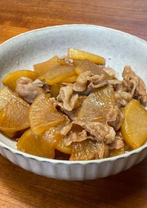 豚バラと大根の炒め煎-レシピのメイン写真