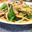 簡単☆小松菜ともやし&豚肉スタミナ炒め♪