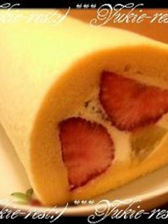 しっとりはちみつロールケーキ -レシピのメイン写真