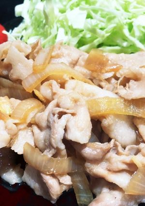 豚バラ肉と玉ねぎの【生姜焼き】-レシピのメイン写真
