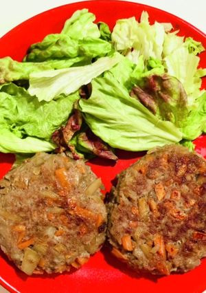 きんぴらバーグ-レシピのメイン写真
