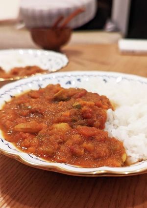 トマト缶あさり缶で作るデトックスカレー-レシピのメイン写真