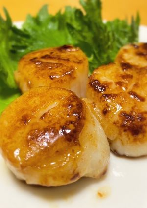 うま味濃厚♫ほたてのバター焼き-レシピのメイン写真