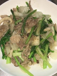 豚肉と蕪の柚子胡椒バター炒め-レシピのメイン写真