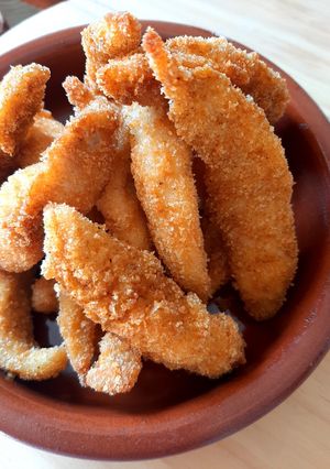 カリカリ食感のおつまみラバスデポッジョ-レシピのメイン写真