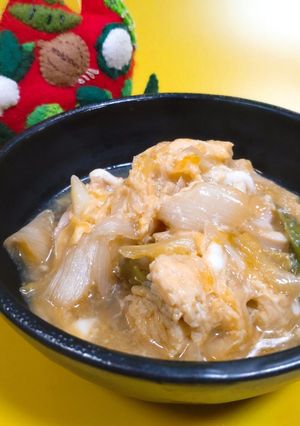 長ねぎたっぷりの親子煮-レシピのメイン写真