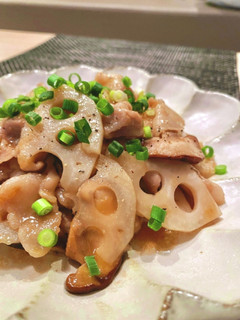 シャキシャキ蓮根と豚肉のさっぱり旨炒め-レシピのメイン写真