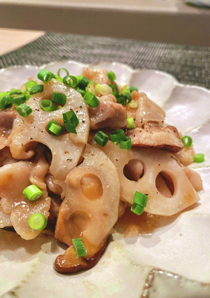 シャキシャキ蓮根と豚肉のさっぱり旨炒め-レシピのメイン写真