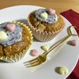 バレンタインホワイトチョコと紅茶マフィン