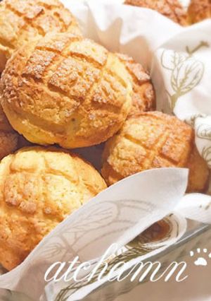お手軽にちゃんとメロン風味なメロンパン-レシピのメイン写真