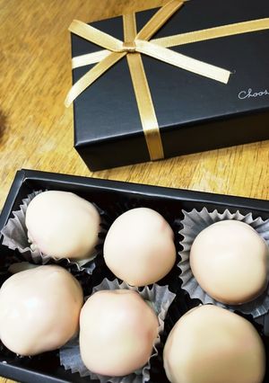 パティシエの卵が考えたいちごのトリュフ♡-レシピのメイン写真