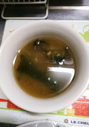マグカップでお味噌汁〜-レシピのメイン写真