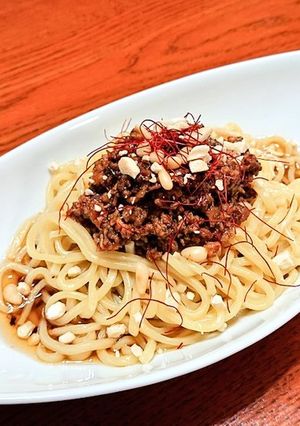 藤椒油(タンジャオユ)の汁なし担々麺-レシピのメイン写真