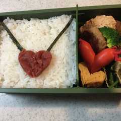 รูปของ バレンタイン弁当