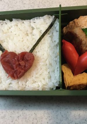 バレンタイン弁当-レシピのメイン写真