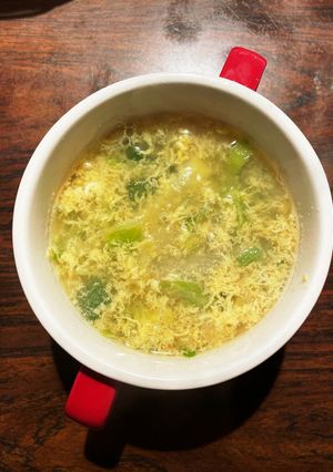 キャベツと大根のネギかき卵味噌汁-レシピのメイン写真
