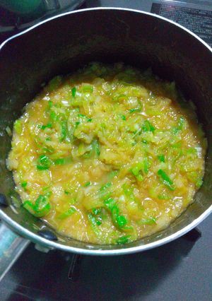 ねぎの胡麻油炒め-レシピのメイン写真