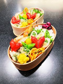 高校生弁当 ヤングコーンの肉巻き弁当-レシピのメイン写真