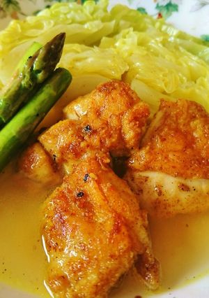 【適塩レシピ】鶏と春野菜のカレースープ煮-レシピのメイン写真