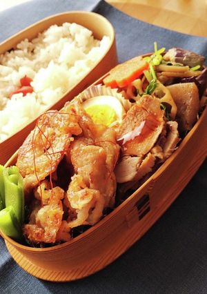 弁当★豚ロース塩麹生姜焼き★片栗粉は適当-レシピのメイン写真