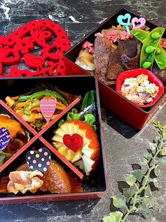 令和四年 如月14 牛肉丼弁当-レシピのメイン写真