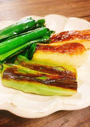 甘み凝縮♡焼き葉玉ねぎ-レシピのメイン写真
