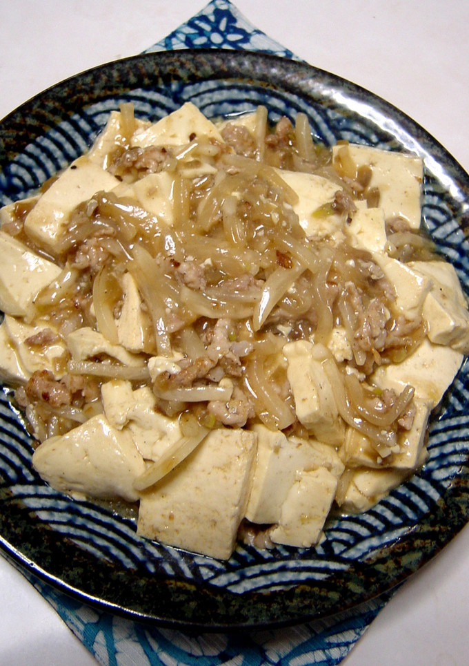 豆腐と薄切り豚肉とかぶら　ザーサイ炒め煮-レシピのメイン写真