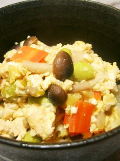 野菜たっぷり☻炒り豆腐☻-レシピのメイン写真