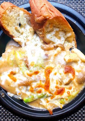 バゲット&ご飯でキノコのドリア-レシピのメイン写真