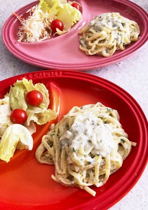 ゴルゴンゾーラのクリームパスタ-レシピのメイン写真