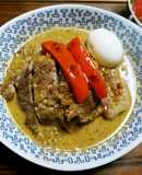 豚肩ステーキのせスリランカ・カレー