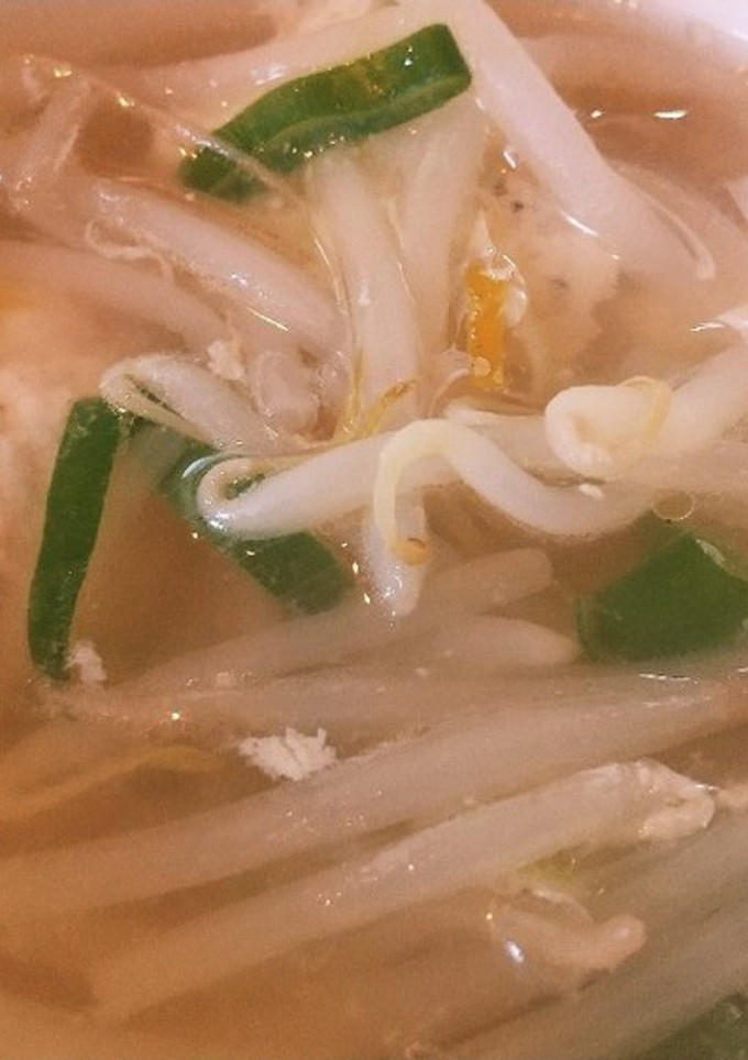 簡単！もやしとつくねのダイエットスープ-レシピのメイン写真
