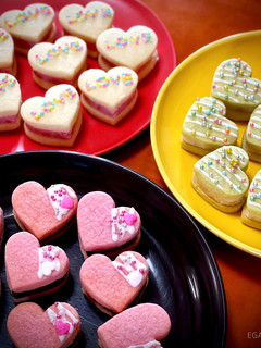 生チョコサンドクッキー ハートver.-レシピのメイン写真